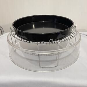 Nuwave Oven Dome Extender Ring Kit Replacement Part Extra Rack